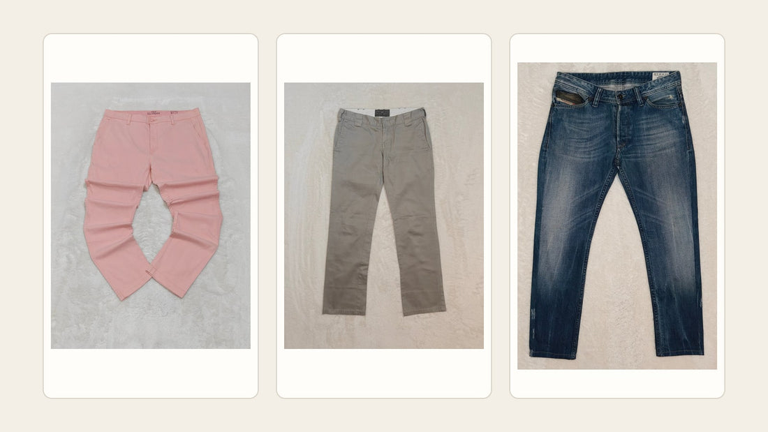 How to judge a listed chino before you buy - Vintage District Antwerp