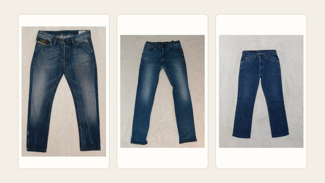 Can I tell from a listing whether a pair will work with a belt? - Vintage District Antwerp