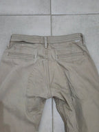 Men Levi's Khaki Slim Straight W30 L34 Trousers