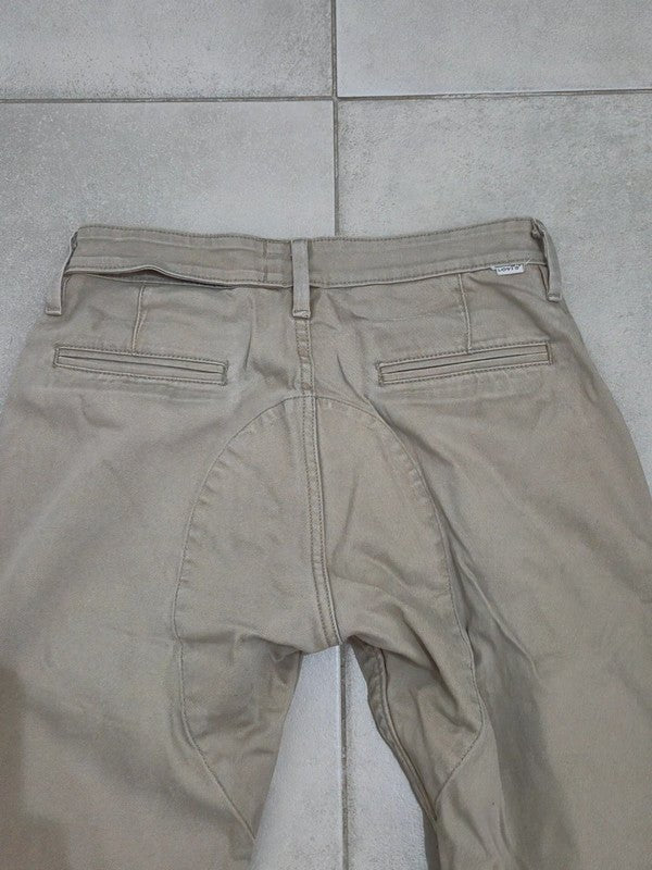 Men Levi's Khaki Slim Straight W30 L34 Trousers