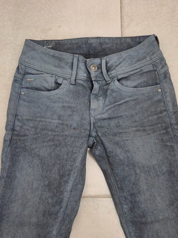 Women G - star Lynn Blue Skinny W26 L32 Jeans