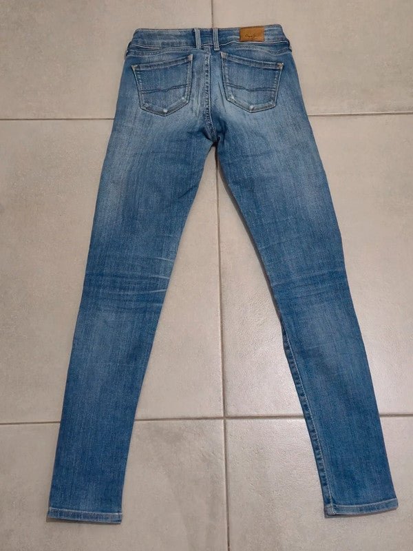 Women Pepe Jeans Soho Blue Skinny W25 L30 Jeans