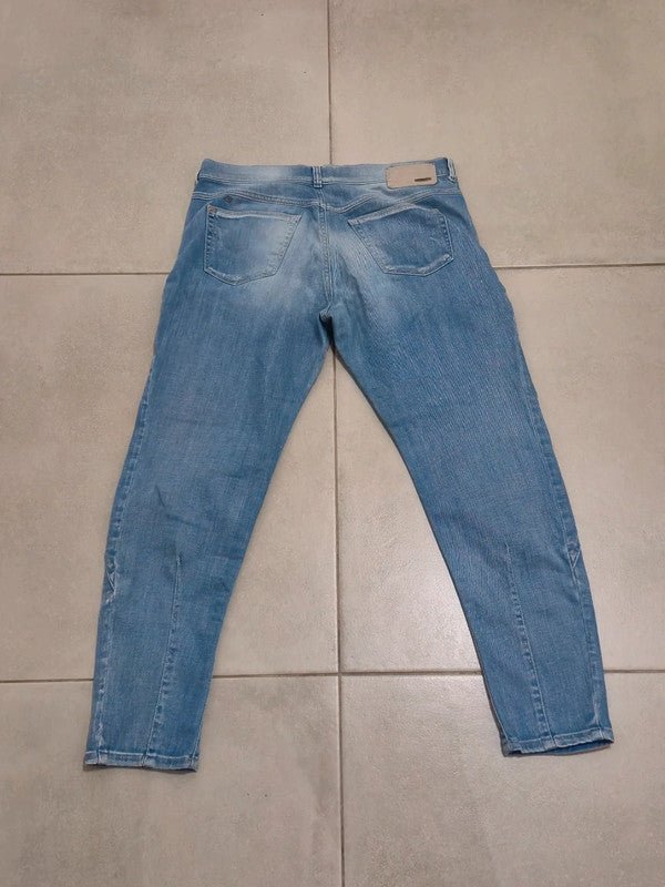 Women Diesel Debi Light Blue Tapered W28 L32 Jeans