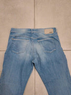 Women Diesel Debi Light Blue Tapered W28 L32 Jeans