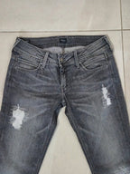 Girl Pepe Jeans Ariella Ash Black Gray Slim Jeans 16Y / 176 cm