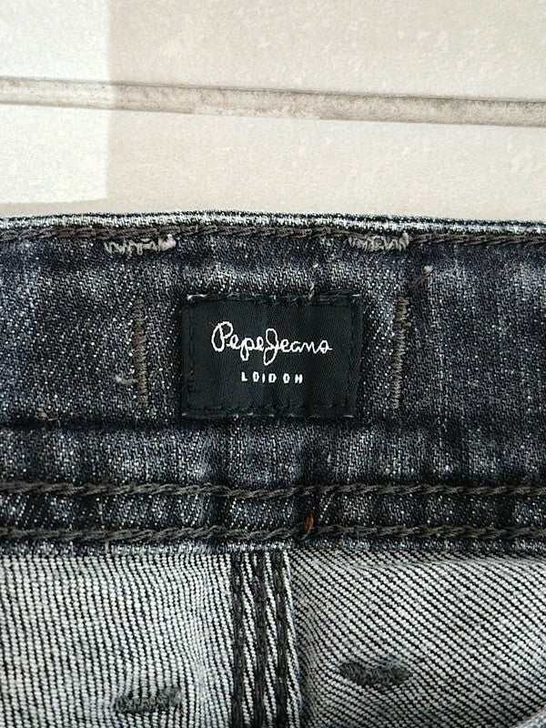 Girl Pepe Jeans Ariella Ash Black Gray Slim Jeans 16Y / 176 cm