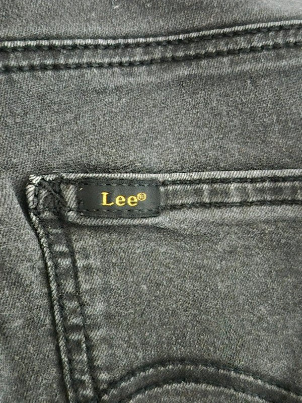 Women Lee Skyler Black Gray Skinny W26 L31 Jeans