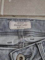 Women Pepe Jeans Lola Light Gray Slim W26 L30 Jeans