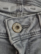 Women Pepe Jeans Lola Light Gray Slim W26 L30 Jeans