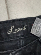 Women Levi's Black Skinny W26 L32 Jeans