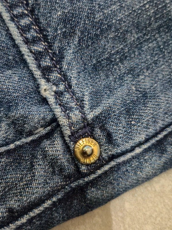 Women Tommy Hilfiger Louise Carmel Blue Straight W28 L32 Jeans