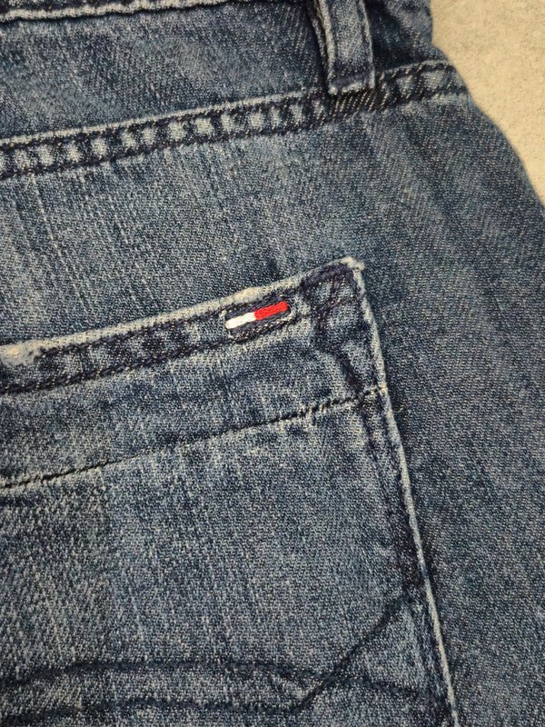 Women Tommy Hilfiger Louise Carmel Blue Straight W28 L32 Jeans