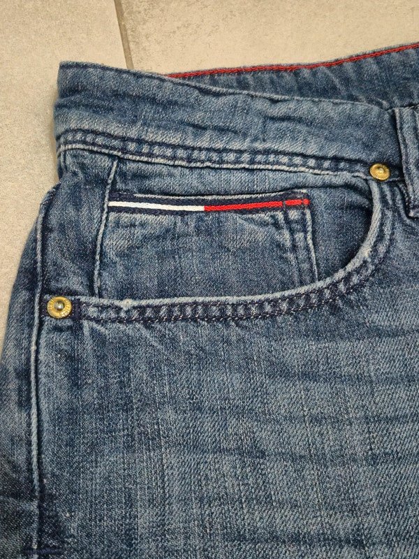 Women Tommy Hilfiger Louise Carmel Blue Straight W28 L32 Jeans