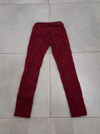 Women Pepe Jeans New Brooke Lotus Red Slim W25 L30 Jeans