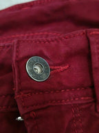 Women Pepe Jeans New Brooke Lotus Red Slim W25 L30 Jeans