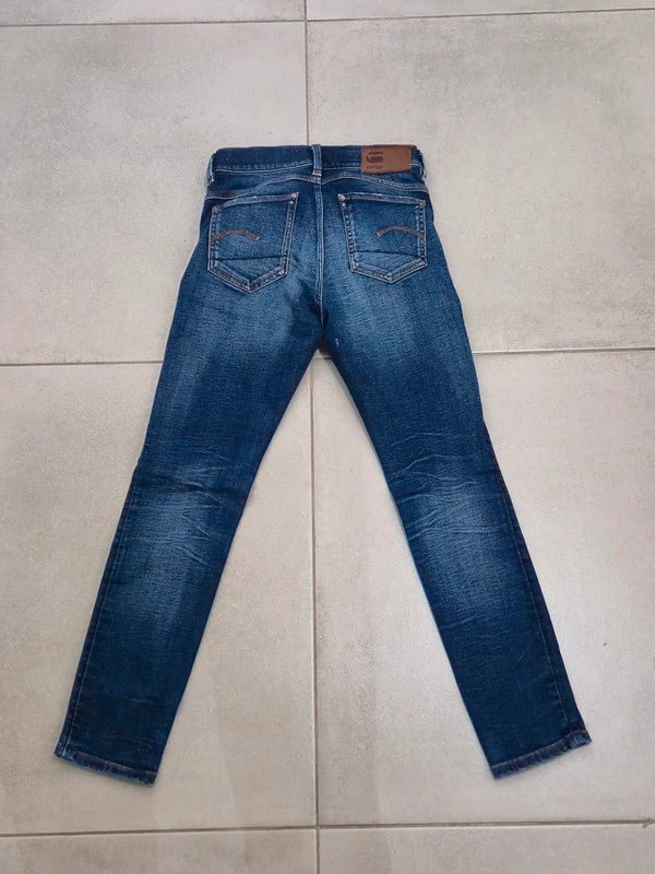 Women G - star Lhana Blue Skinny W24 L30 Jeans