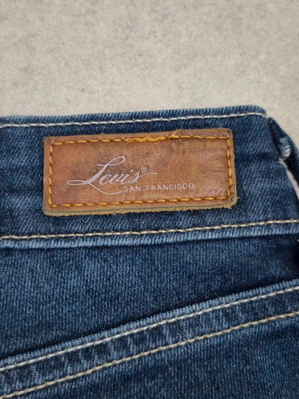 Women Levi's Slight Curve Classic Blue Slim W24 L32 Jeans