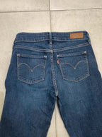 Women Levi's Slight Curve Classic Blue Slim W24 L32 Jeans