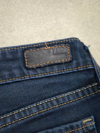 Women Levi's Slight Curve Dark Indigo Skinny W25 L32 Jeans