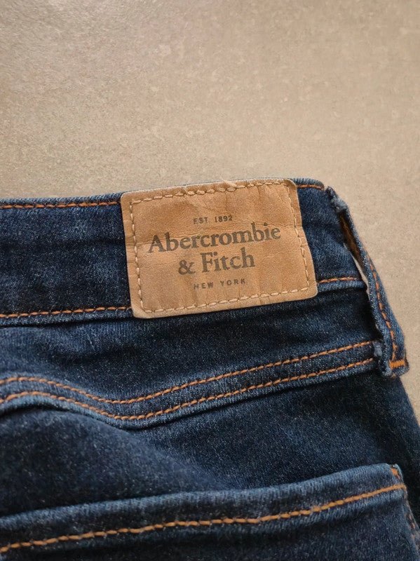Women Abercrombie & Fitch Dark Blue Skinny W24 (EU 34 / XS) Jeans