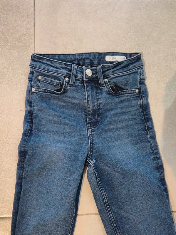 Women Marks & Spencer The Ivy Blue Black Skinny W24 (EU 34 / XS) Jeans