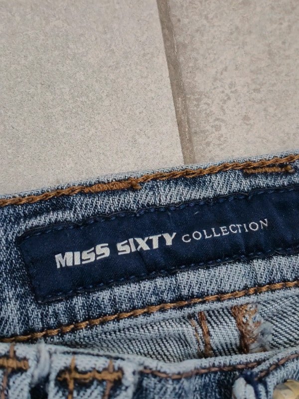 Women Miss Sixty J Lot Blue Skinny W24 (EU 34/XS) Jeans