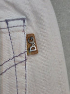 Women D&G Dolce & Gabbana Cute Beige Slim W30 (EU 42/M) Jeans