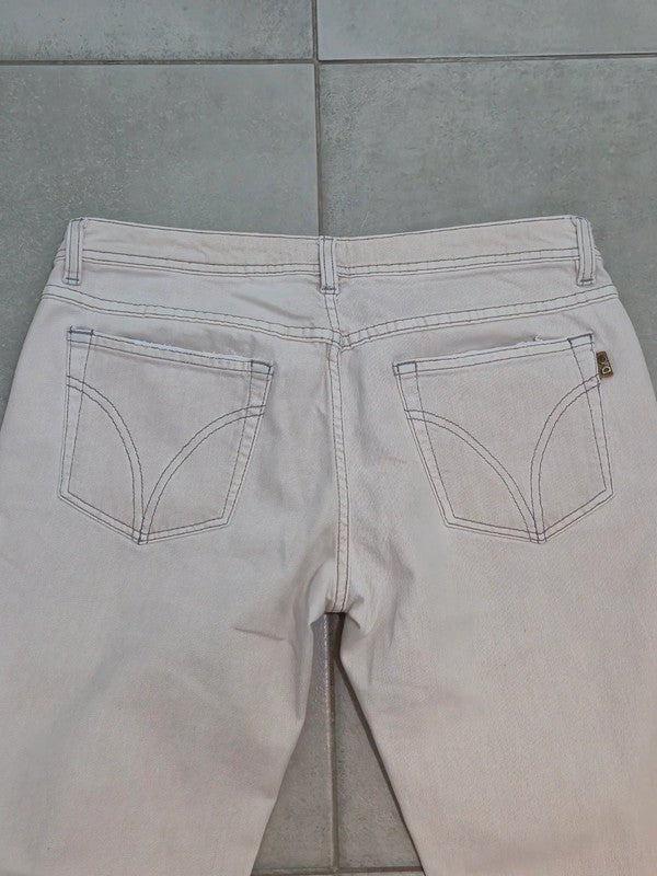Women D&G Dolce & Gabbana Cute Beige Slim W30 (EU 42/M) Jeans