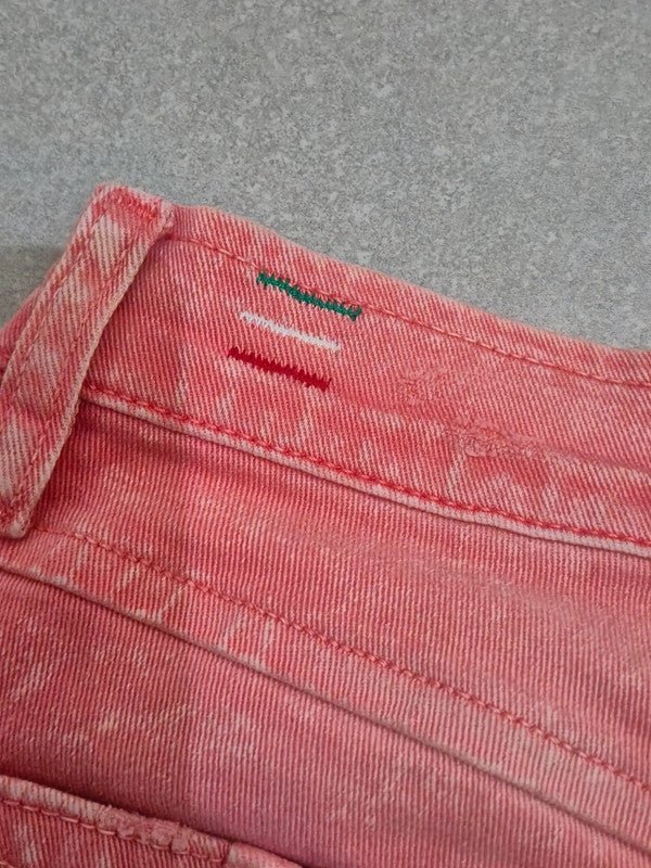 Women Diesel ZIVY Red Slim W26 (EU 36/S) Jeans