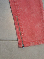 Women Diesel ZIVY Red Slim W26 (EU 36/S) Jeans