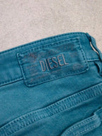 Women Diesel Skinzee - Low Green Slim W27 (EU 36/S) Jeans