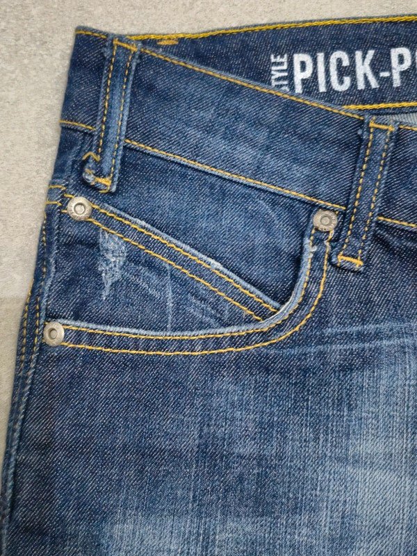 Men Zuelements Pick - Pocket Blue Slim W30 Jeans
