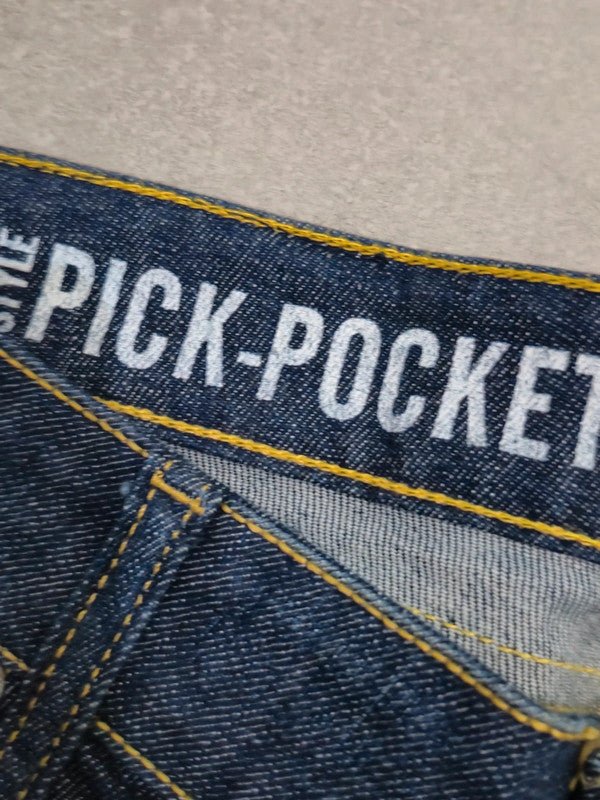 Men Zuelements Pick - Pocket Blue Slim W30 Jeans