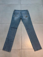 Women Roy Roger's PAT Denim Blue Straight W24 (EU 34/XS) Jeans
