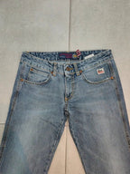 Women Roy Roger's PAT Denim Blue Straight W24 (EU 34/XS) Jeans