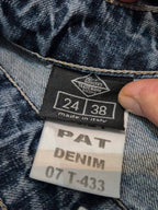 Women Roy Roger's PAT Denim Blue Straight W24 (EU 34/XS) Jeans