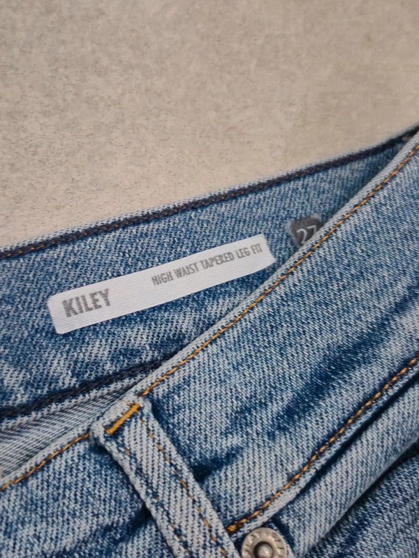 Women Replay KILEY Blue Tapered W27 L30 (EU 36/S) Jeans