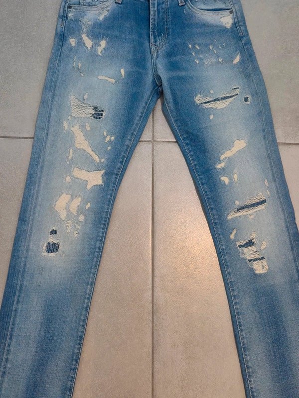 Women Pepe Jeans Victoria Blue Slim W24 L32 (EU 34/XS) Jeans