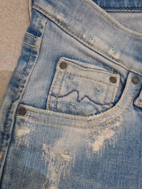Women Pepe Jeans Victoria Blue Slim W24 L32 (EU 34/XS) Jeans