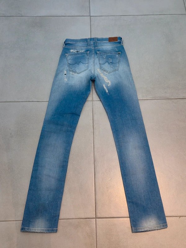 Women Pepe Jeans Victoria Blue Slim W24 L32 (EU 34/XS) Jeans