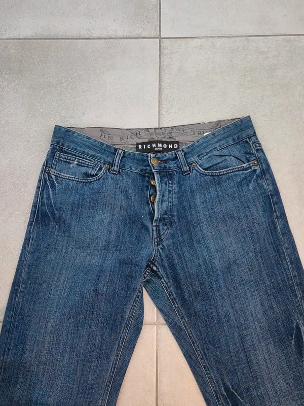 Men Richmond Blue Straight W31 Jeans