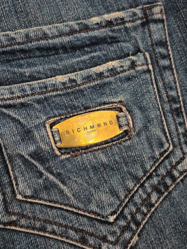 Men Richmond Blue Straight W31 Jeans