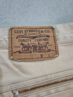 Men Levi's 646 Beige Flared W31 Jeans