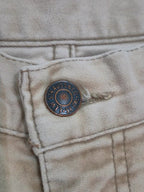 Men Levi's 646 Beige Flared W31 Jeans