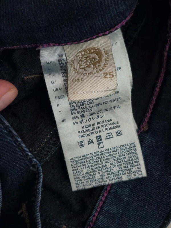 Women Diesel Livier Blue Slim W25 (EU 34) Jeans