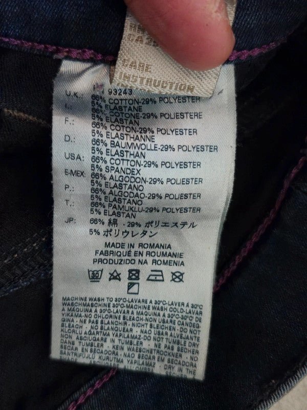 Women Diesel Livier Blue Slim W25 (EU 34) Jeans