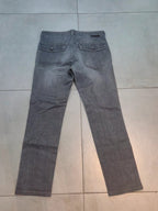 Men Trussardi Jeans Gray Slim W34 L32 Trousers