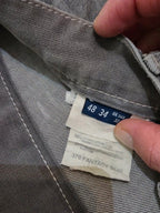Men Trussardi Jeans Gray Slim W34 L32 Trousers
