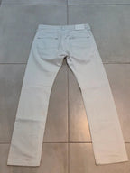Men Lee Zed White Straight W33 L34 Jeans