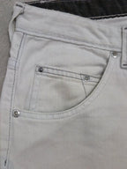 Men Lee Zed White Straight W33 L34 Jeans